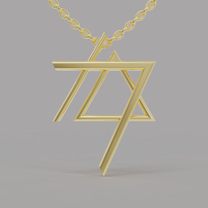 D.7.10 Pendant in Silver or Gold.(small)