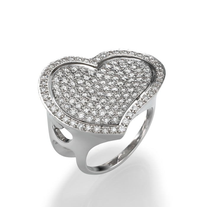 Diamonds Ring. 18k gold. Masquerade,   LP 1375