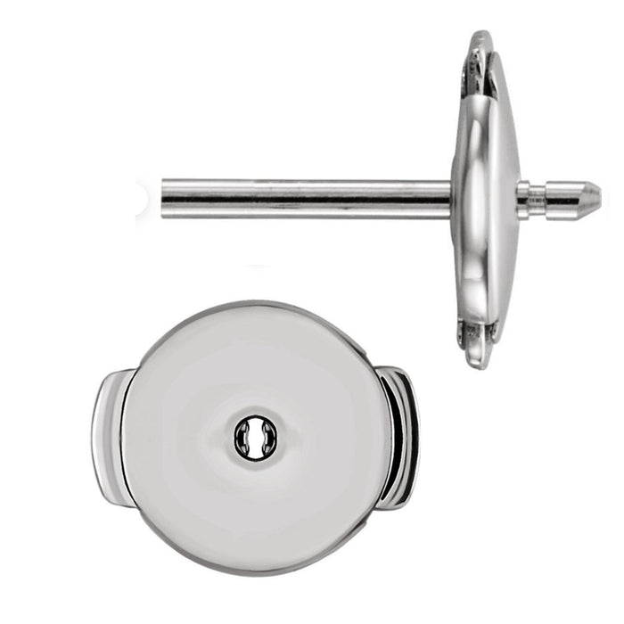 Halo diamonds  Earring with Round brilliants. diamonds studs. 18k gold. 4514